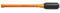 Klein Tools 646–1/2-ins 1/2 Hex Isolierter Gepolsterte hollow-shank Mutter Treiber mit 6 Schaft, 646-5/16-INS