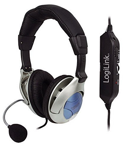 LogiLink Stereo Headset mit Bassvibration
