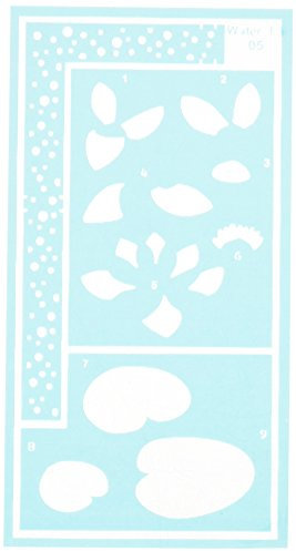 Pergamano 77-53120W Schablone, Seerose