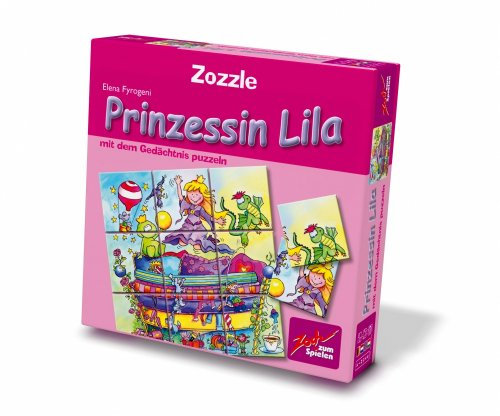 zoch 601131700 - Zozzle Memo Puzzle - Prinzessin Lila