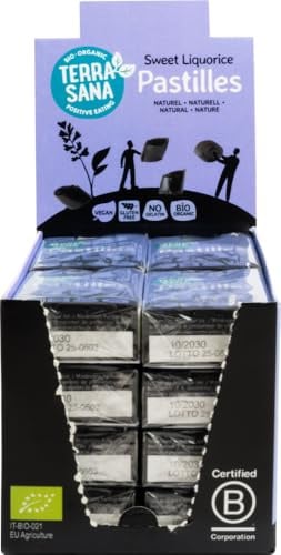 TerraSana Lakritz-Pastillen (25 g) - Bio