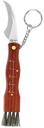Imex El Zorro 54020 Coltello per Funghi, Colore: Marrone, 6 cm