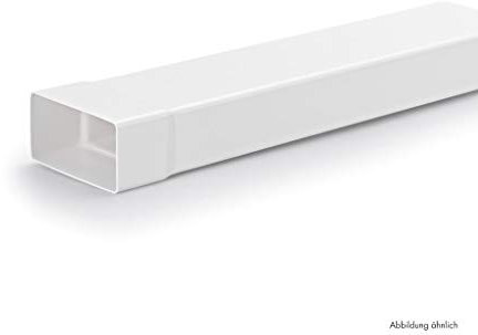 Naber N-VRM 100 Tuyau de ventilation avec manchon, blanc, 1000 mm