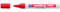 Edding 750-002 Lot de 10 marqueurs à pointe ogive Rouge Largeur de trait 2-4 mm
