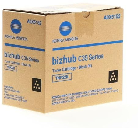 Minolta A0X5152 Bizhub C35 Tonerkartusche schwarz 5.200 Seiten