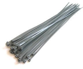 Kabelbinder KraWatten S silber 300 mm X 4. 8 Inh, 100