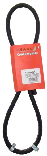 Pearl PPH06C 3/16-inch x 1m Rubber Fuel Hose with Clips