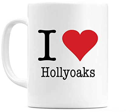 WeDoMugs I Love Hollyoaks 11oz Coffee Tea Ceramic 11oz Coffee Tea Gift Mug Cup