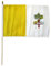 Quality Standard Flags Ein Dutzend Vatikanstadtflagge, 30,5 x 45,7 cm