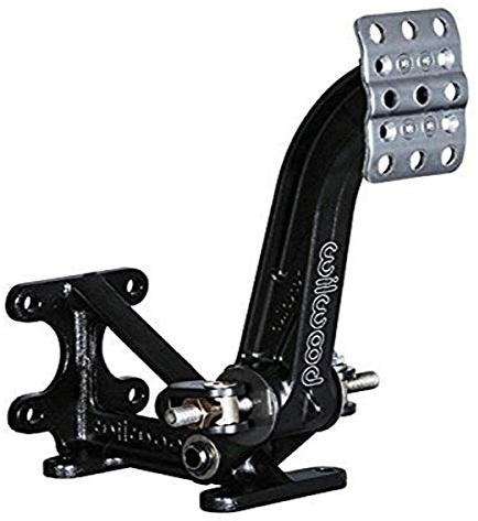 Wilwood 340-13831 Brake Pedal (Floor Mount Dual Master Cylinder), Black