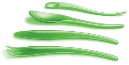 Alessi Zlin – Posate Set – Verde