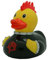Lilalu 8x8cm/50g Sammler und Baby Punk Drake Badeente Badeente