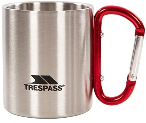 Trespass Bruski Tasse Mixte Adulte, Argent, 1 Unité (Lot de 1)
