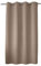 ED ENJOY HOME Rideau Occultant avec Œillets argentés, Panneau Rideau Court, Beige Naturel, 140x180cm, 100% Polyester, Tissu Certifié Oeko-TEX, Collection Réglisse