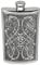 English Pewter Company Celtic Design 8oz Pewter Hip Flask. Personalised with Free Engraving [CEL153]