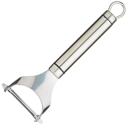 KitchenCraft Professional Stainless Steel Y-Shaped Swivel Potato Peeler, 18 cm (7)