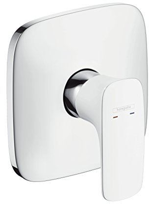 hansgrohe PuraVida Unterputz Duscharmatur, für 1 Funktion, Weiß/Chrom
