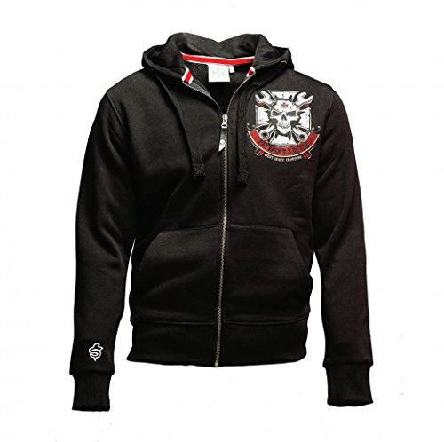 West Coast Choppers Zip Hoody Mechanic, Farbe:schwarz, Größe:M