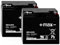 Kompatibler Akku Accu Rasenmäher Robomow RL2000 RL-2000 24V 2x 12V Ersatz Batterie