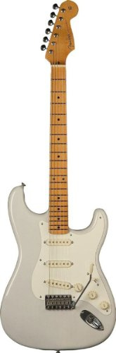 Fender 0117702801 Eric Johnson Stratocaster Ahorn Griffbrett E-Gitarre - Weißblond