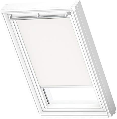 VELUX Verdunkelungsrollo für Dachfenster M10/310 Weiss mit weißer Schiene