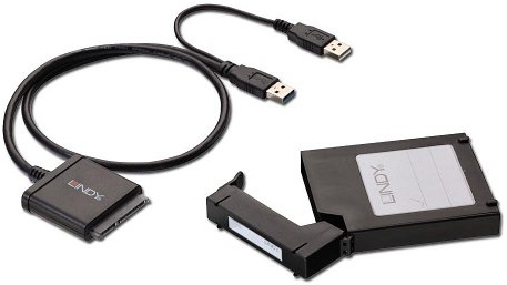 LINDY USB 3.0 to SATA II Adapter with 2.5 HDD Storage Case