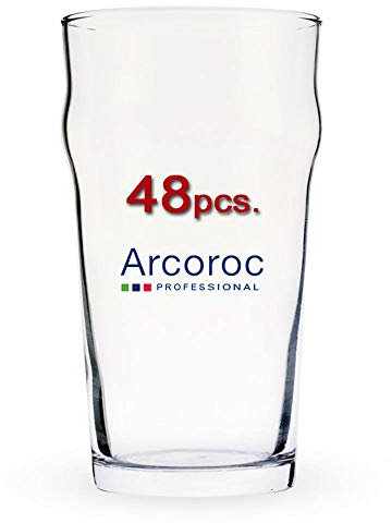 Arcoroc Nonic Lot de 48 verresà bière Marquage CE 570 ml