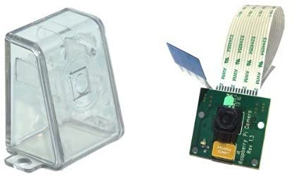 sb components Camera Case with Raspberry Pi Camera Module (Clear)