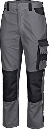 safetY&more Berufshose Extreme grau-schwarz, Gr. XXXL