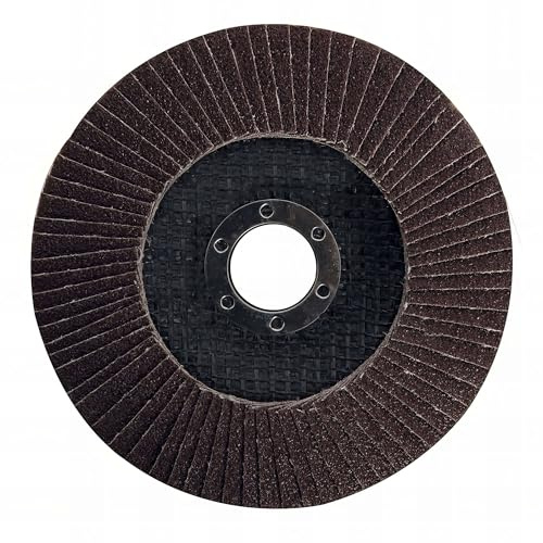 Silverline 675271 Korund-Fächerscheibe 125 mm, 60er-Körnung