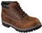 Skechers SERGEANTS VERDICT, Stivali Uomo, Marrone (Dark Brown Waterproof Crazyhorse Leather), 48.5 EU