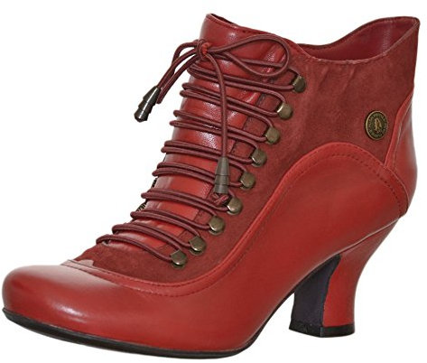 Hush Puppies - Stivali, Donna, Rosso (Red), 38 (5 uk)