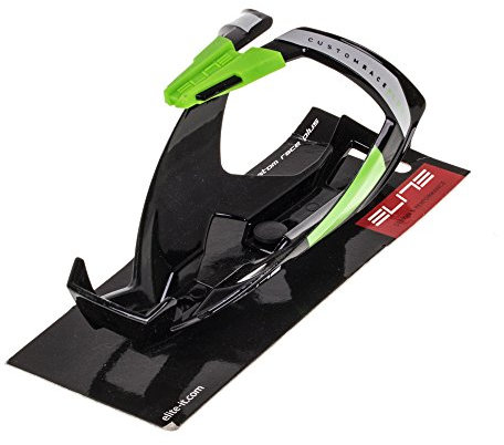 Elite 251279 Vélo Porte-Bouteille, Noir et Vert