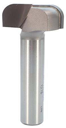 Whiteside Router Bits 1376 Bowl and Tray Bit with 1/4R 1-1/4-Inch Cutting Diameter and 1/2-Inch Cutting Length by Whiteside Router Bits