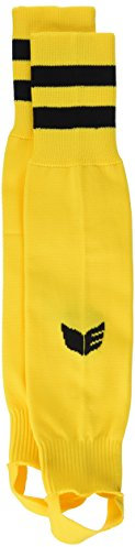 Erima Unisex Fuüball Streifenstutzen, Gelb/Schwarz, 37 EU