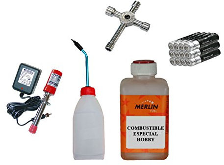 Kit de arranque para coches de radiocontrol de gasolina