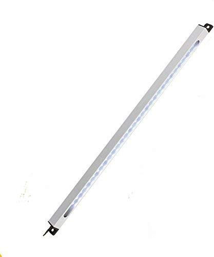 Lampenlux LED Unterbauleuchte Aida Unterbaulampe Küchenlampe Küchenleuchte Aufbaulampe Silber Stromkabel Aluminium 4Watt Länge 40cm