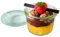 APS 12 Pots Original WECK 80 ml avec couvercle, Ø 6 cm, H : 5,5 cm, mini pot avec couvercle en verre, pot de conservation, pot décoratif, pot à dessert, pot de stockage, lavable au lave-vaisselle.