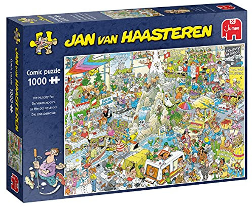 Jan Van Haasteren, Die Urlaubsmesse, Puzzle 1000 Teile Erwachsene