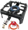 NJ GB-29 Large Gas Boiling Ring Cast Iron Burner Camping Stove Outdoor Catering LPG Cooker 8kW (Propane 37mbar Screw-on)