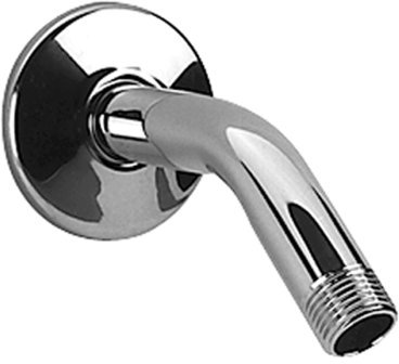 Speakman S-2520 - Braccio doccia semplice e pulito con flangia per un elegante arredamento bagno, cromato lucido, 14 cm