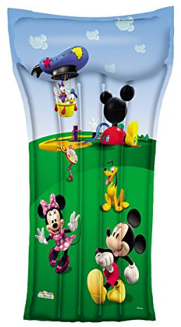Bestway 91006B-03 - Luftmatratze Disney Mickey Mouse Clubhouse, 119 x 61 cm