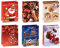 TSI Geschenktüten WEIHNACHTEN SERIE 7, 12er Packung, Größe: Mittel (HxBxT 23 x 18 x 10 cm), Art. Nr. 84017