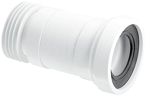 Mcalpine WC-F26R Flexible Wc Toilet Pan Connector 180mm Greater than 470mm