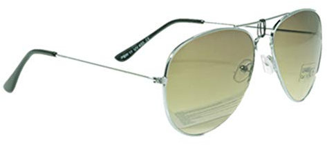 Unbekannt Sonnenbrille mit Federscharnier verspiegelt in verschiedenen Farbe (One size, Silberer Rahmen/Farngrün Gläser)
