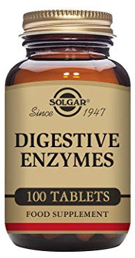 Solgar Digestive Enzymes - 100 Tablets - Pure | Increases Nutrient Absorption - Holistic Digestion Support - Promotes Healthy Gut - Gluten Free