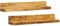 Solider Holz Mit Wandhalterung Anzeigeregal 2 Stk.