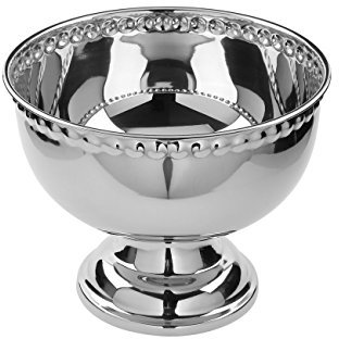 Fink - Punchbowl - Sektkühler - Flaschenkühler - Jupiter - gehämmert - Edelstahl - Ø 30 - Höhe 25 cm