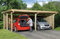 Weka Carport 618 Größe 1 kdi