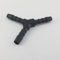 greitapigu.lt Plastique Connecteur Raccord Y pièce 5mm Tuyau Conduite Durite pour Air Carburant Eau Vide